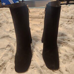 Sam Edelman “Codie” Black Suede Ankle Boots – Size 8.5 M